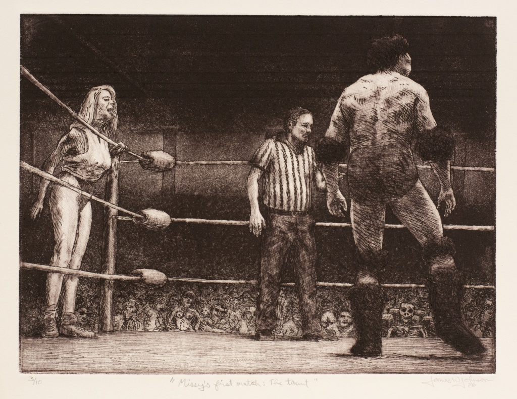Missy's first match: the taunt